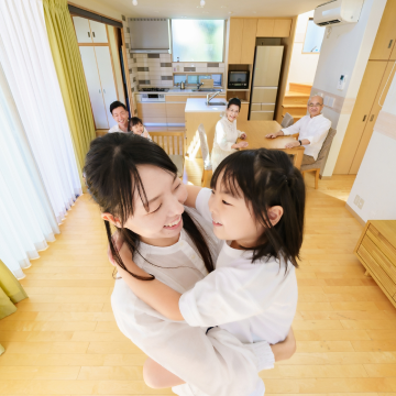 包み込まれる安心感